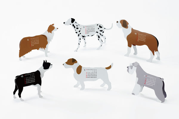 Good Morning Dogs 2026 3D Desk Calendar