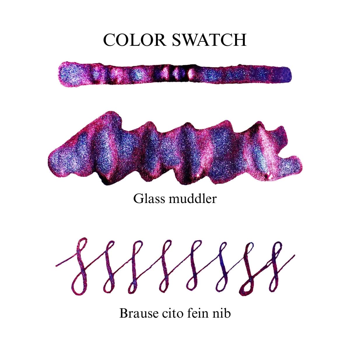 Dominant Industry Pearl Shimmer Fountain Pen Ink - 3ml Sample