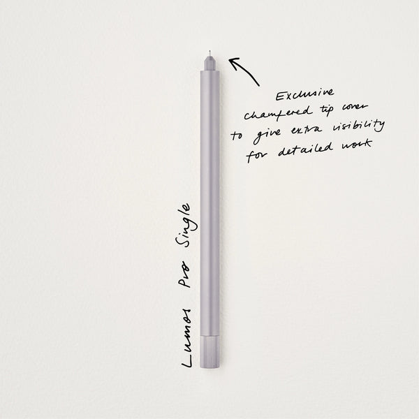 Tom's Studio The Lumos Pro Refillable Single Tip Pen Titanium