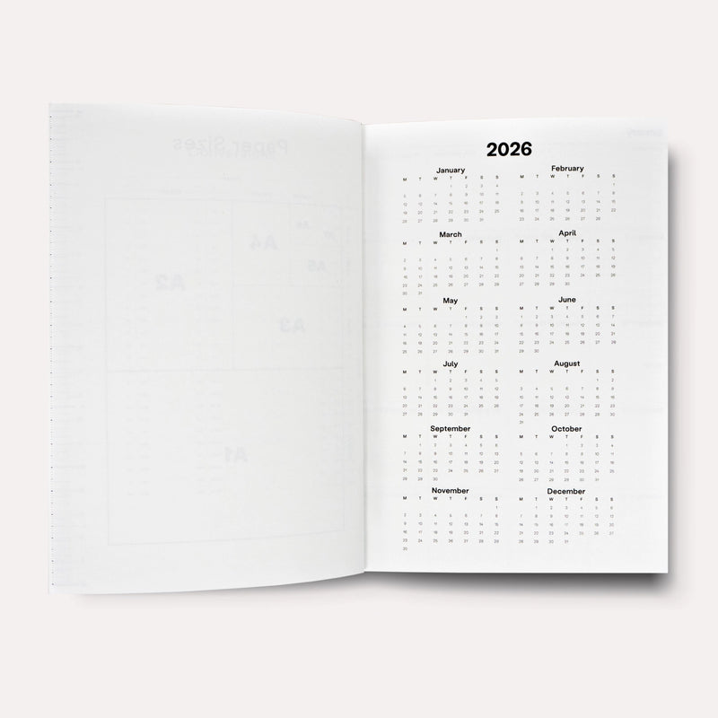 The Completist Numero 2026 Weekly Diary