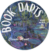 Book Darts Page Markers Mixed Tin of 75 - Claude Monet Special Edition