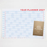 Crispin Finn 2027 Year Wall Planner - Landscape View