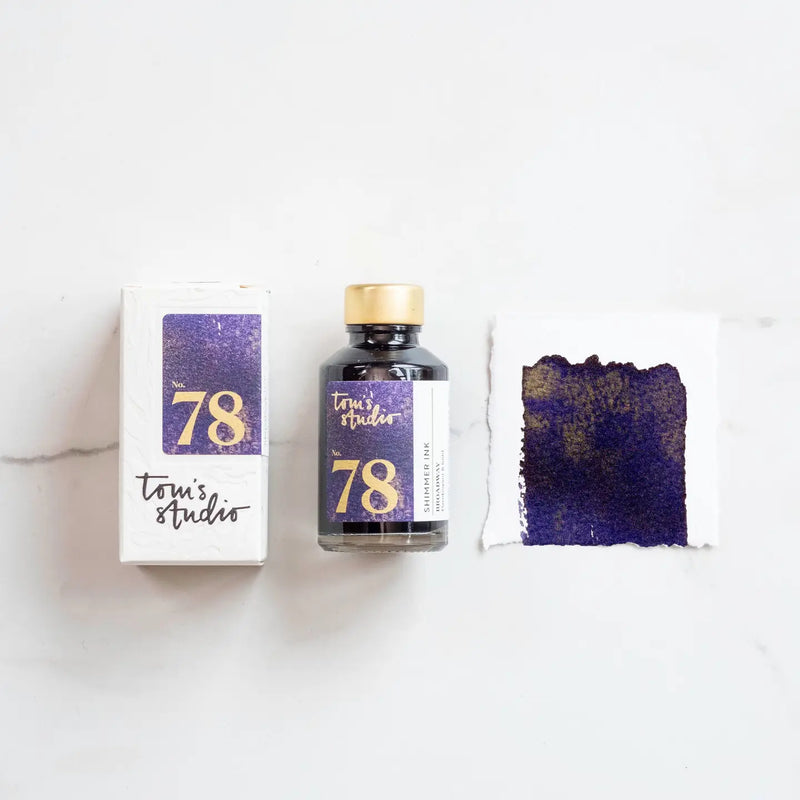 Tom's Studio Shimmer Fountain Pen Bottled Ink