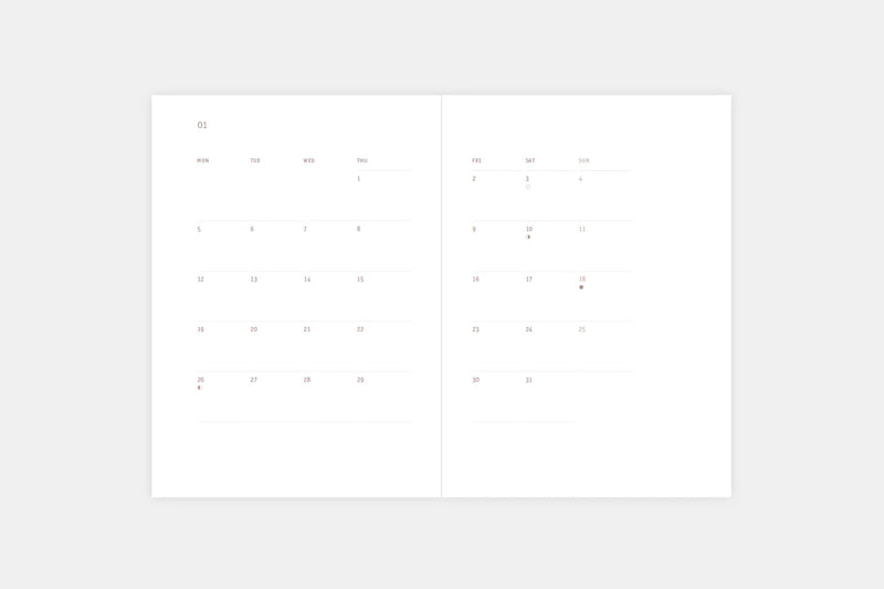 Papierniczeni 2026 Day to a Page Diary A6