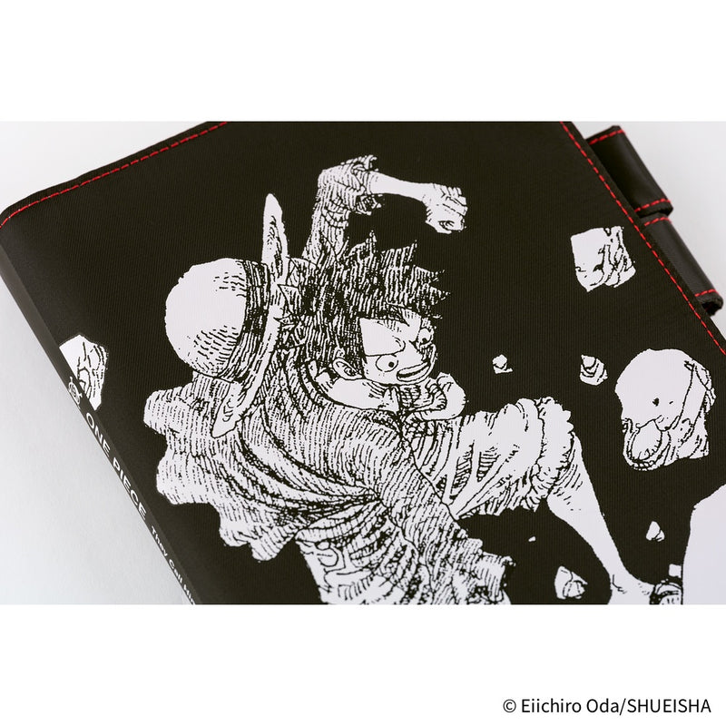 Hobonichi A5 Cover - ONE PIECE magazine: Straw Hat Luffy (Black)