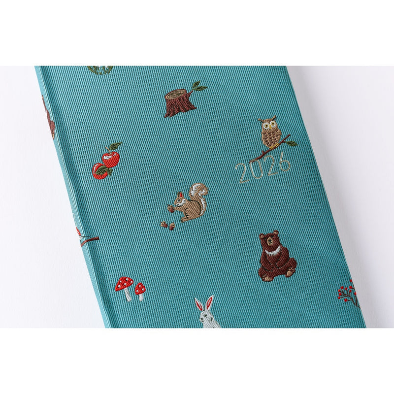 Hobonichi Weeks 2026 Bow & Tie: In the Forest (January Start)