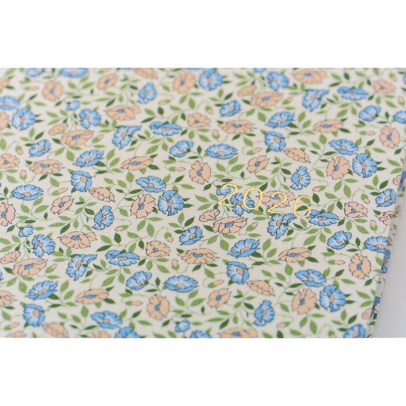 Hobonichi Techo A5 HON 2026 Liberty Fabrics: Sasha Kiora (January Start)