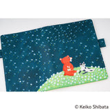 Hobonichi Techo A5 Cousin Cover - Keiko Shibata: Gentle breeze in a dandelion field