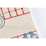 Hobonichi Weeks Unsodo: Bijutsukai (Blue Pigeons) April 2026 Start
