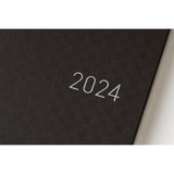 Hobonichi Weeks English 2024 Paper Series: Black Gingham
