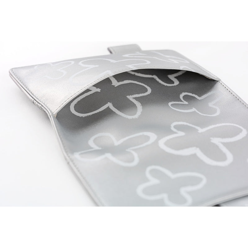 Hobonichi A6 Cover - Makoto Matsubayashi: Silver Flowers