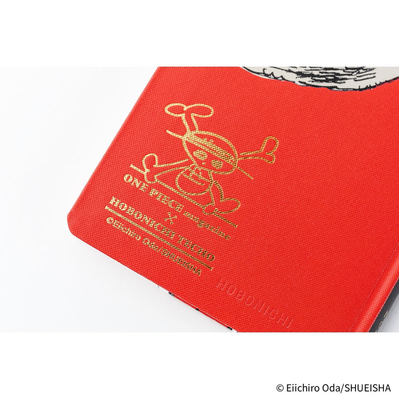 Hobonichi Weeks 2026 ONE PIECE magazine: Straw Hat Luffy (Red)