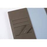 Hobonichi A5 Cover - Taut (Gray & Light Blue)