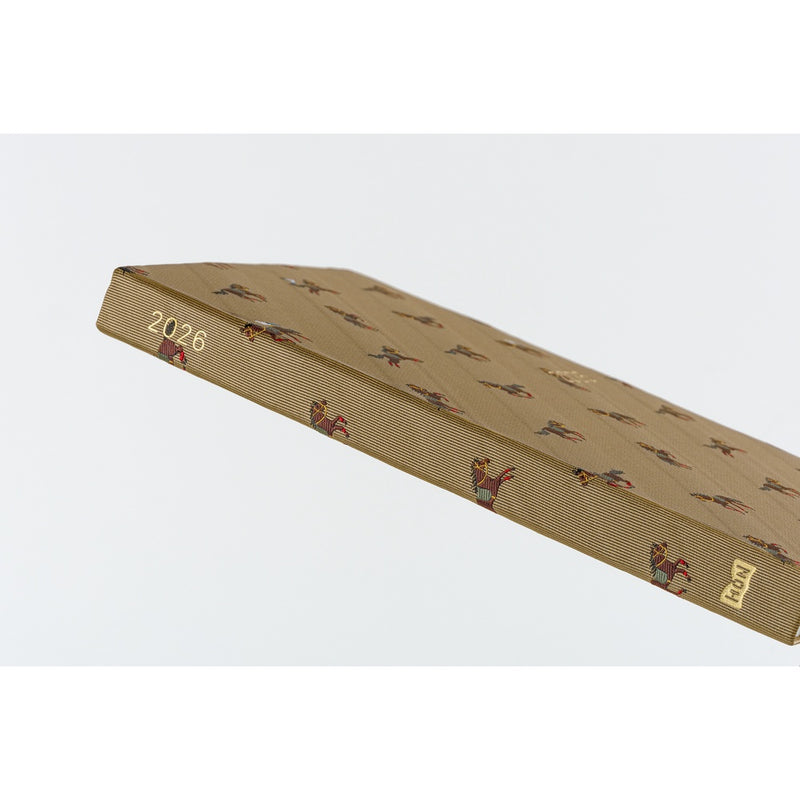 Hobonichi Techo A5 HON 2026 Bow & Tie: Galloping Horses (January Start)