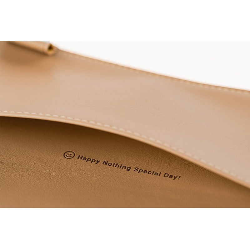 Hobonichi Techo A5 Cousin Cover - Have A Nice Day (Almond)