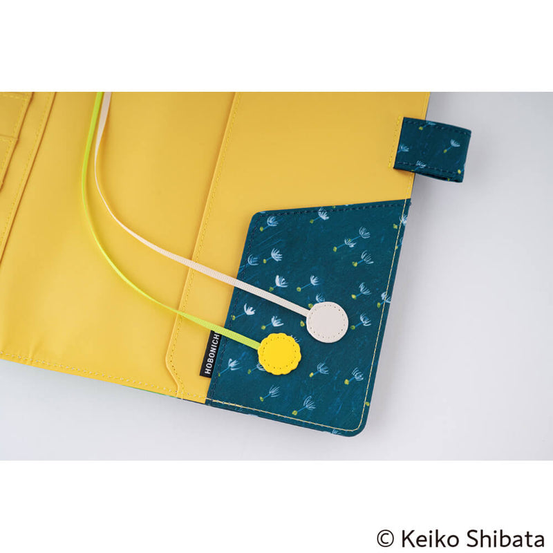 Hobonichi Techo A5 Cousin Cover - Keiko Shibata: Gentle breeze in a dandelion field