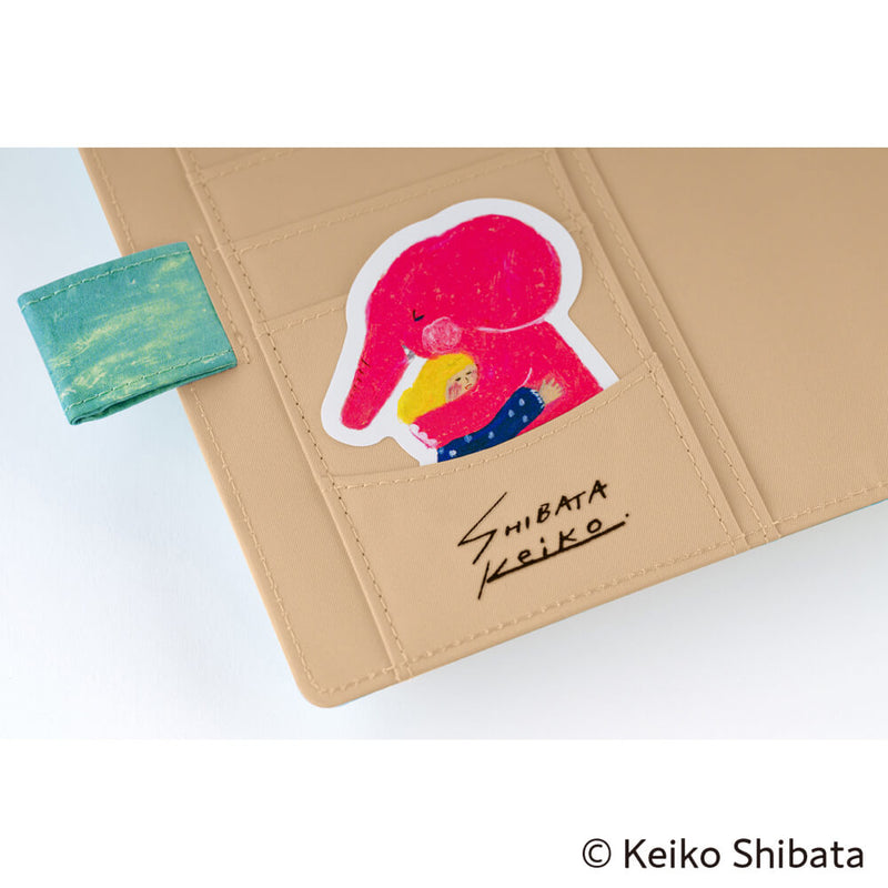 Hobonichi A6 Cover - Keiko Shibata: Bread Floating in the Wind