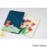 Hobonichi Techo A5 Cousin Cover - Keiko Shibata: Gentle breeze in a dandelion field