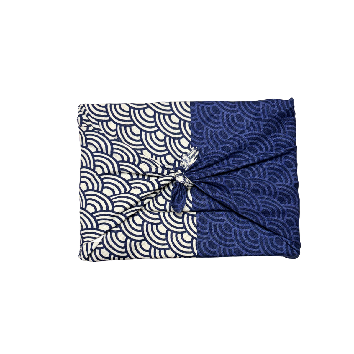 HAMAMONYO Furoshiki Wrapping Cloth - Split Dye - Blue Sea Wave