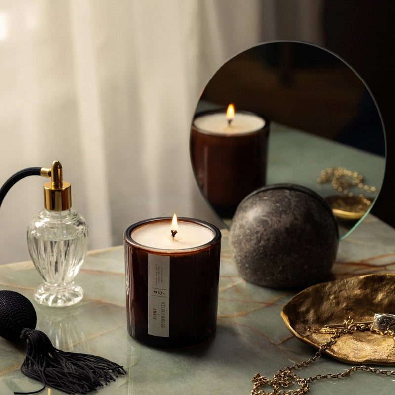 Wxy Velvet Woods & Amber 5oz Candle