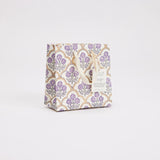 Hand Marbled Small Gift Bags - Lavender