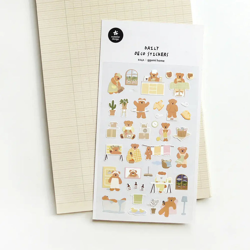 Suatelier Stickers no.1141 Ggami Home