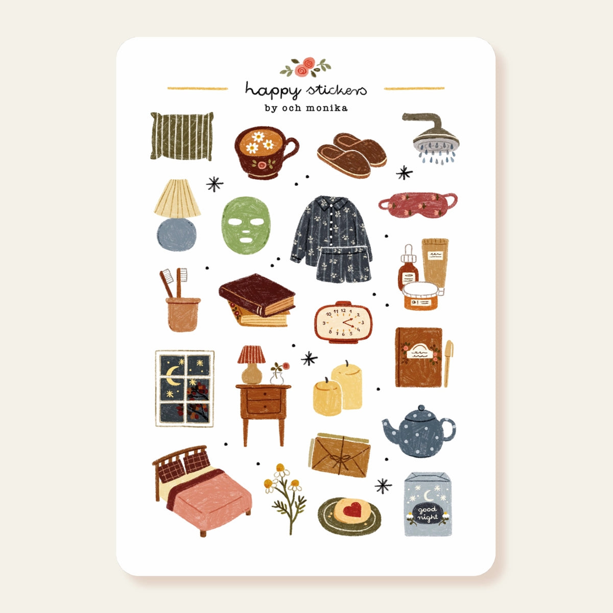 Och Monika Stickers - Lighthouse Keeper
