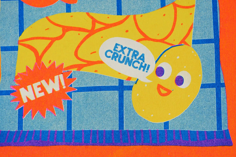 Crisp A4 Riso Print