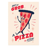 Pizza the Action A3 Art Print