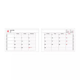 Mark's Tokyo Edge Notebook 2027 Calendar - Extra Small