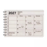 Mark's Tokyo Edge Notebook 2027 Calendar - Extra Small