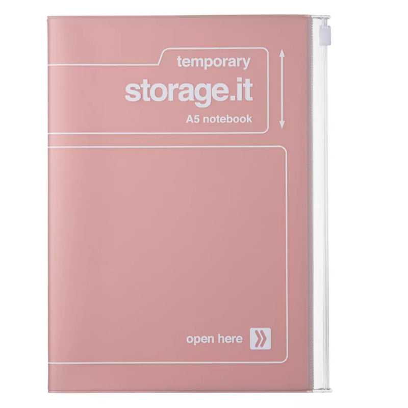 Mark's Inc Storage. IT Zipped Cover A5 Notebook