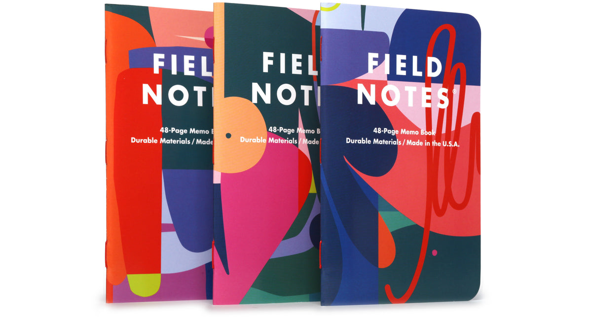 Field Notes Flora Pocket Notebooks - 3 Pack