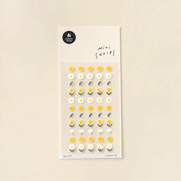 Suatelier Mini Stickers no.115 Flower 02