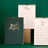 Hunter Paper Co 2025 Floral Foil Letterpress A4 Calendar