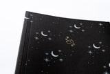 Hunter Paper Co. Moons  A5 Lined Notebook