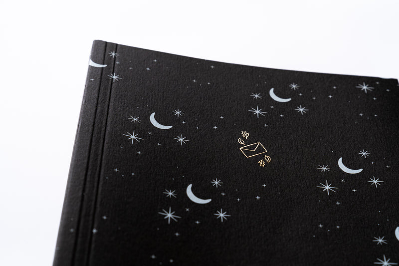 Hunter Paper Co. Moons  A5 Lined Notebook