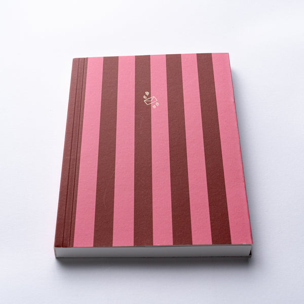 Hunter Paper Co. Red Stripes A5 Lined Notebook