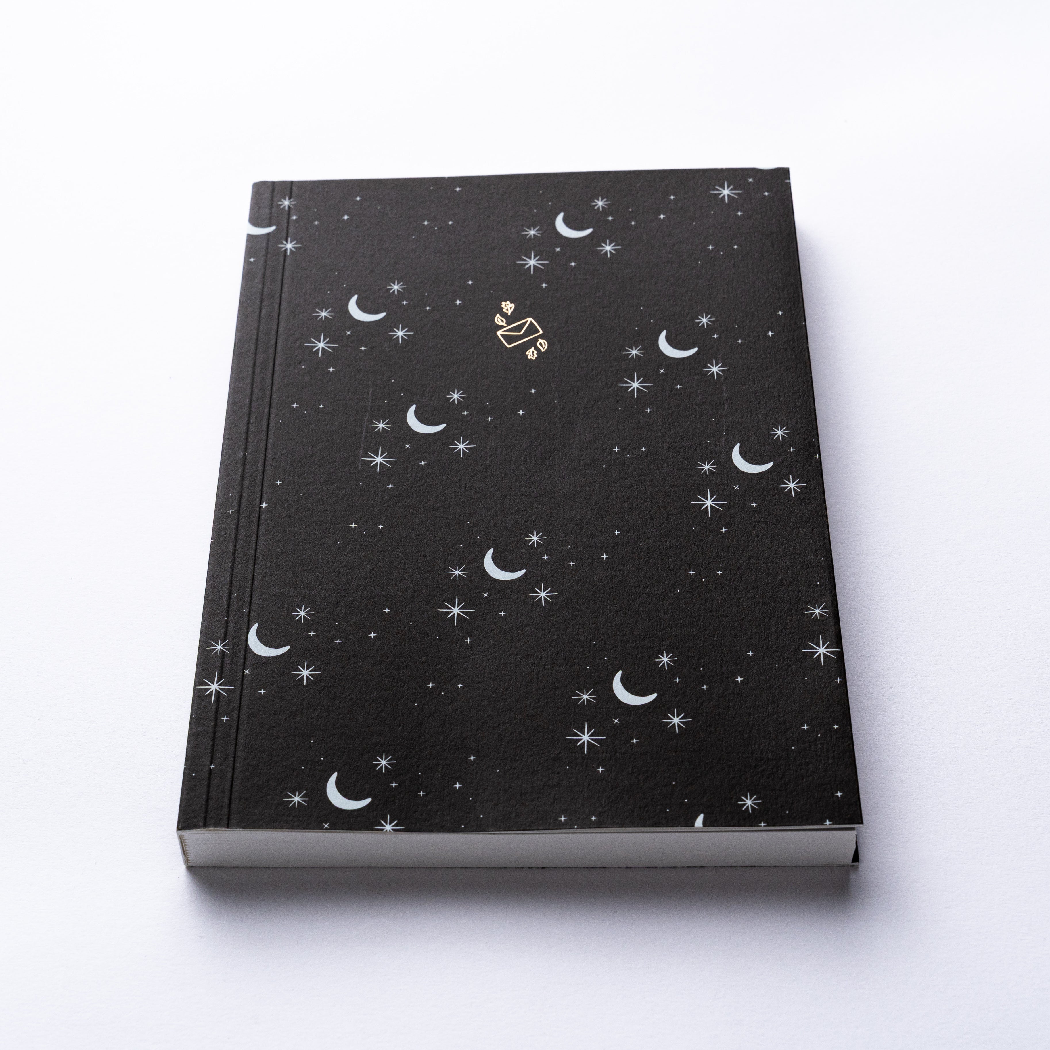 Hunter Paper Co. Moons A5 Lined Notebook, $25.82