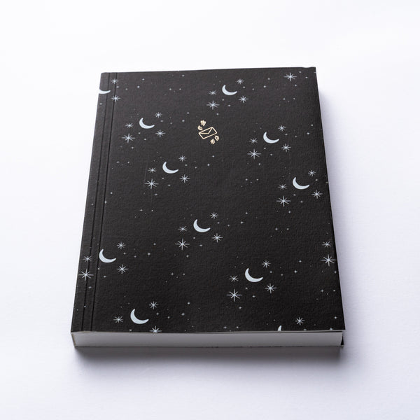 Hunter Paper Co. Moons  A5 Lined Notebook