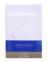 G. Lalo Verge de France Writing Set - A5 Sheets & C6 Envelopes