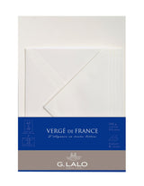 G. Lalo Verge de France Writing Set - A5 Sheets & C6 Envelopes