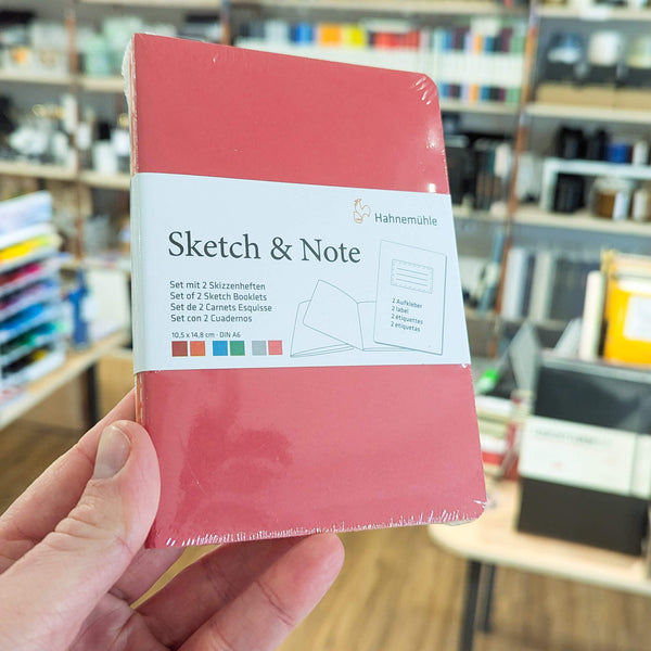 Hahnemuhle Sketch & Note A6 Set of 2 Sketchbooks