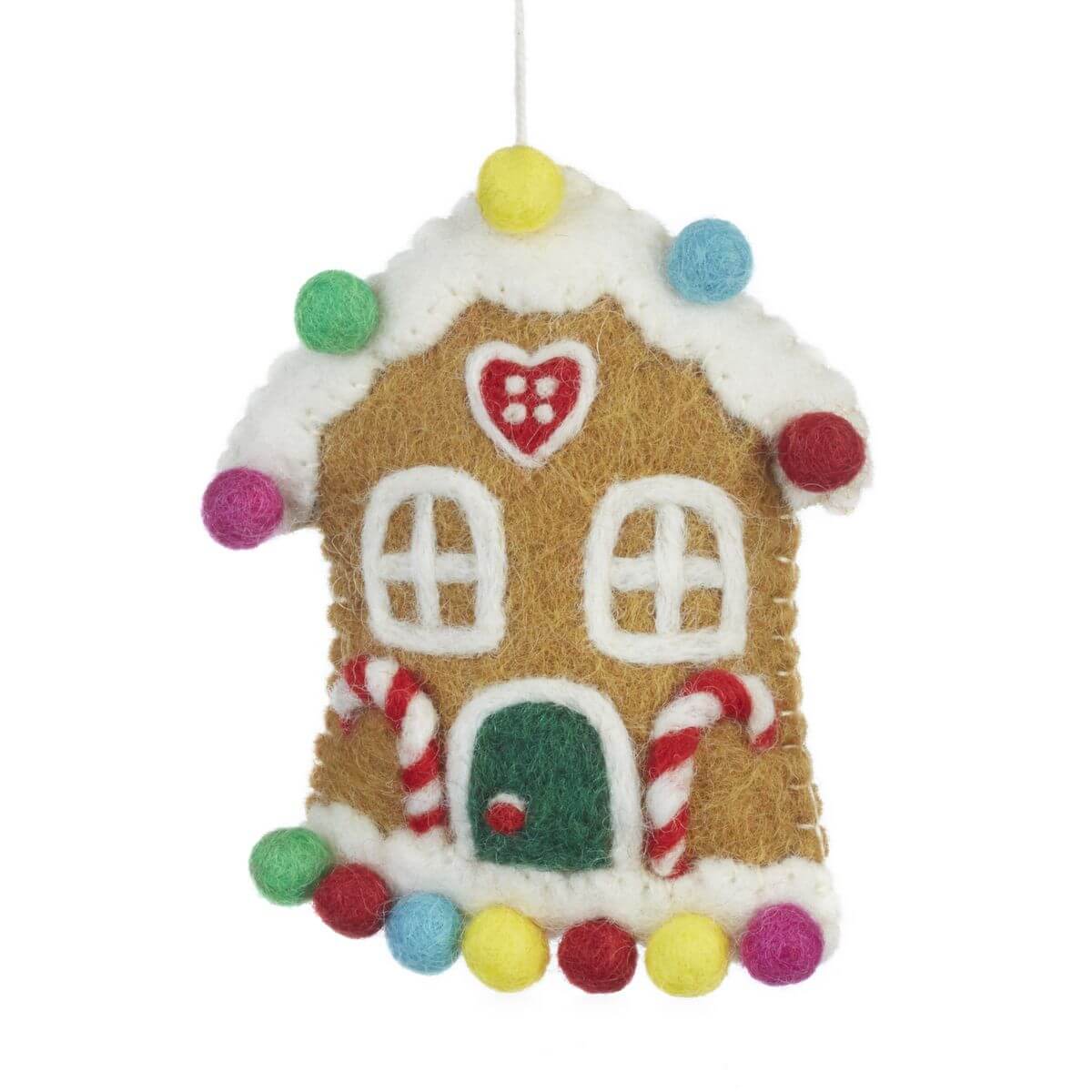 Gingerbread House Christmas Tree Hanging Decoration