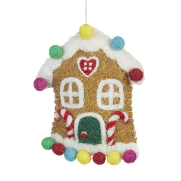 Gingerbread House Christmas Tree Hanging Decoration