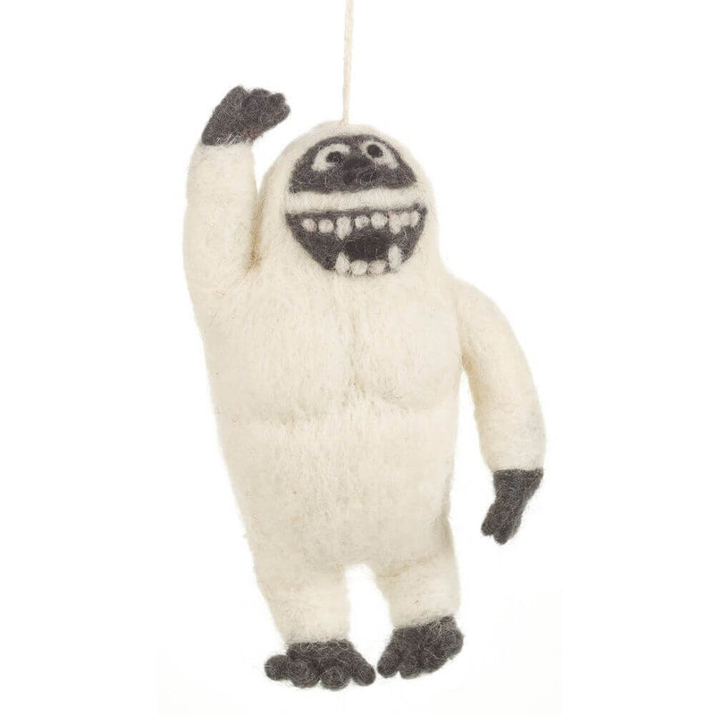 Yeti Christmas Tree Hanging Decoration