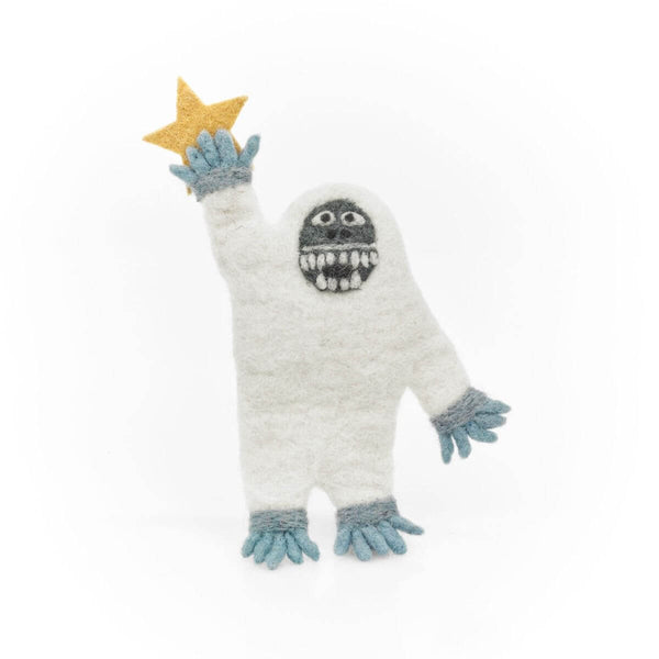 Yeti Christmas Tree Topper