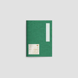 Hanaduri Hanji Booklet A6 Plain Green