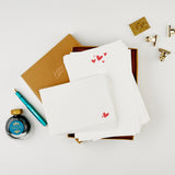 Hearts Letter Writing Set