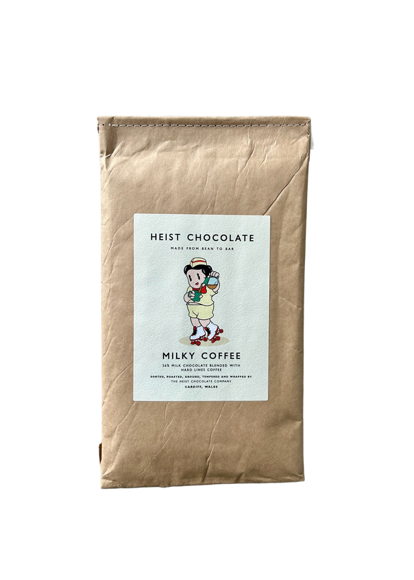 Heist Milky Coffee Chocolate Bar - 56%